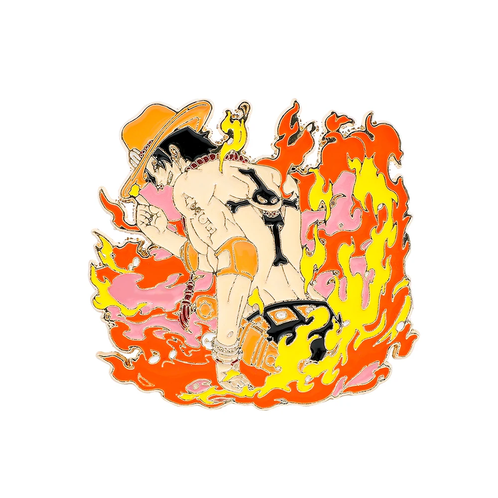 Lapel Pin Enamel - 1 шт. Классическая аниме-брошь с персонажем