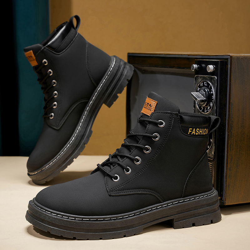 Mens Accessories Style - Новые мужские классические ботинки среднего кроя