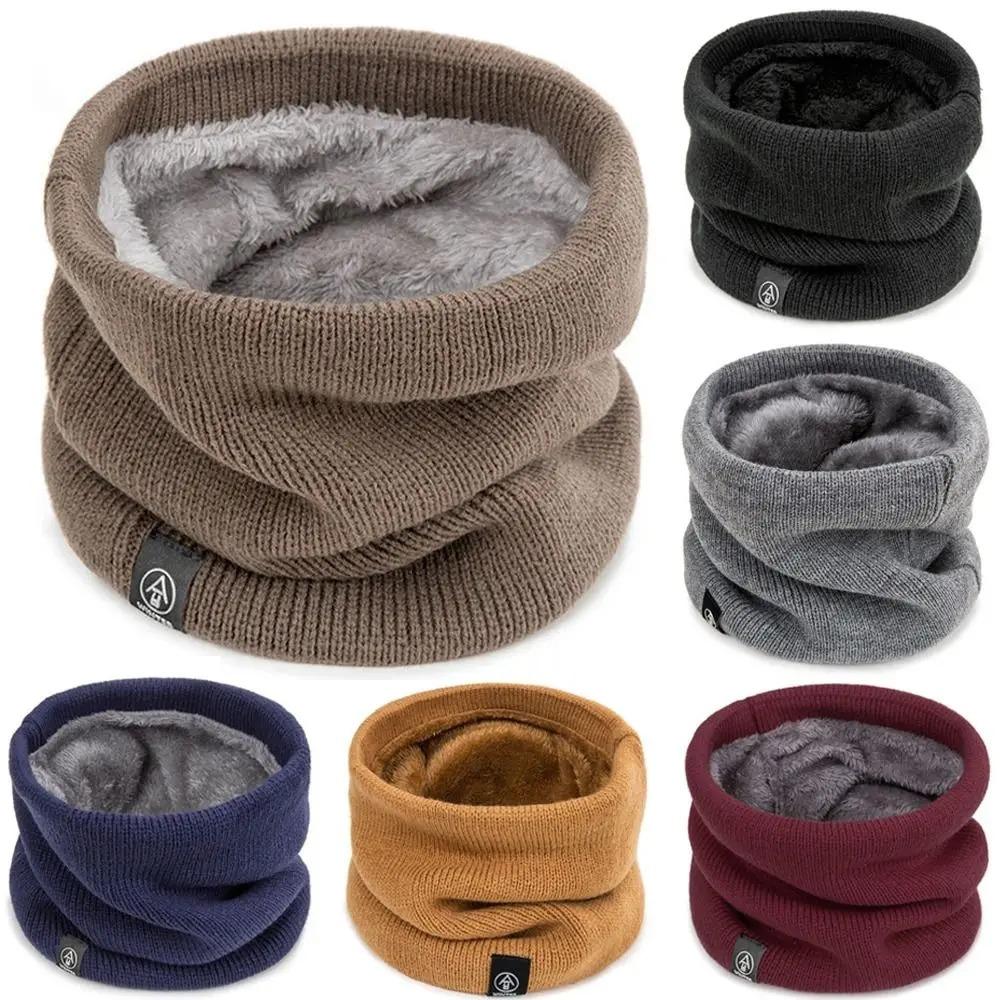 Men Accessories For Neck - Модный женский вязаный шарф, однотонный кашемировый,