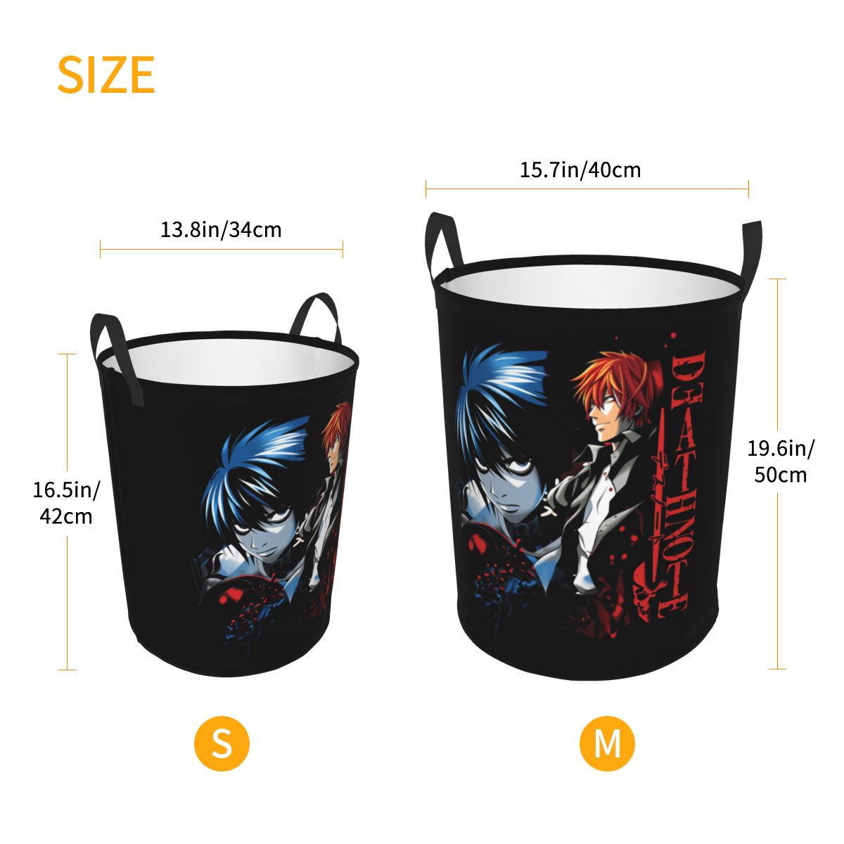 Корзина для белья Death Note с – обзор и цена Men Accessories Hamper