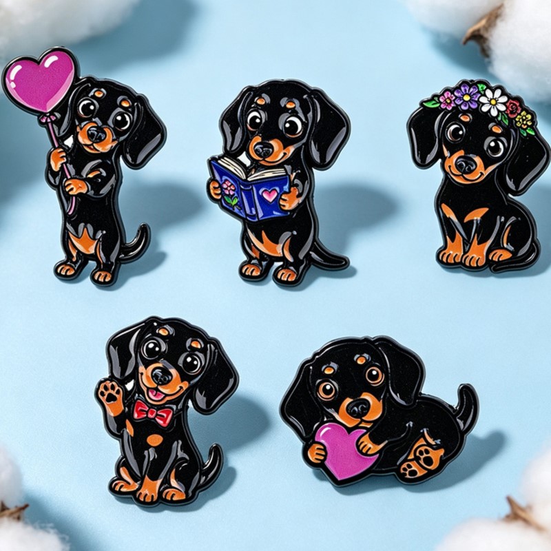 Набор из 5 эмалевых значков с  – обзор и цена Lapel Pin Enamel