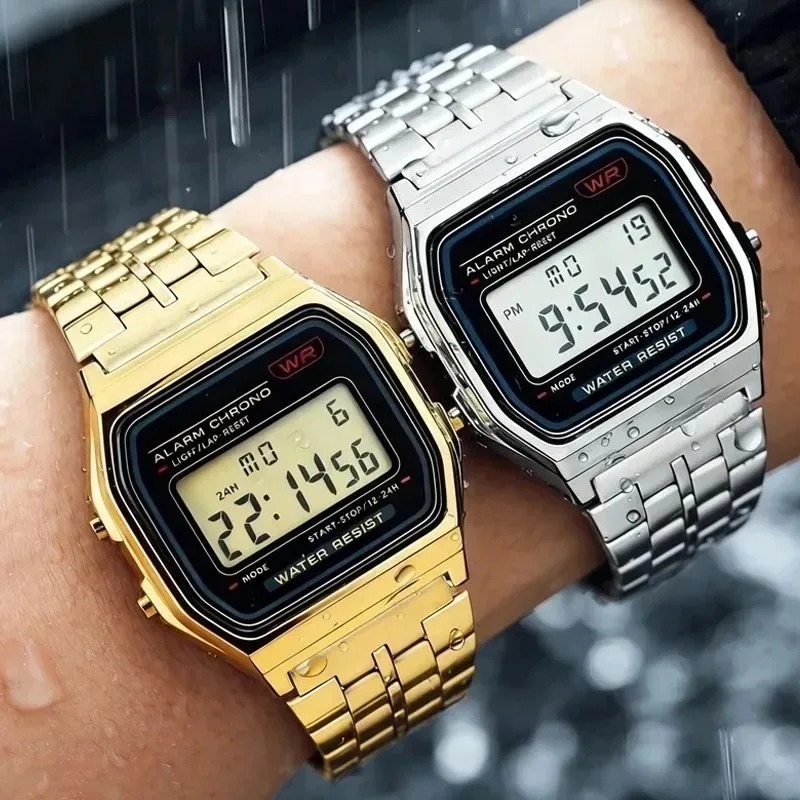 Роскошные часы F91W со стальны – обзор и цена Men Accessories For Wrist