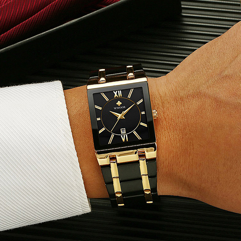 WWOOR брендовые Роскошные мужс – обзор и цена Men Accessories For Wrist